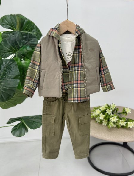 طقم ولادي 4 قطع Top Kids